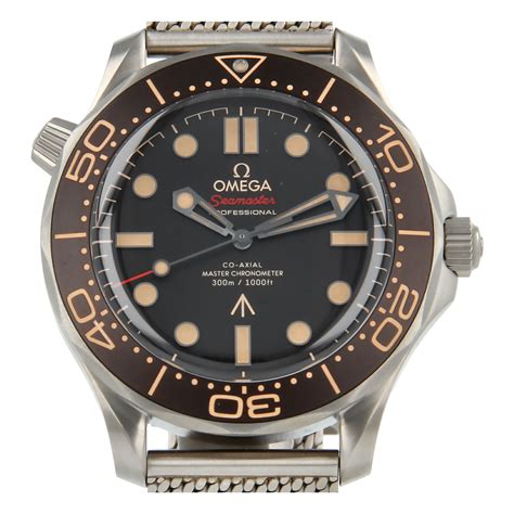 omega seamaster brown face price